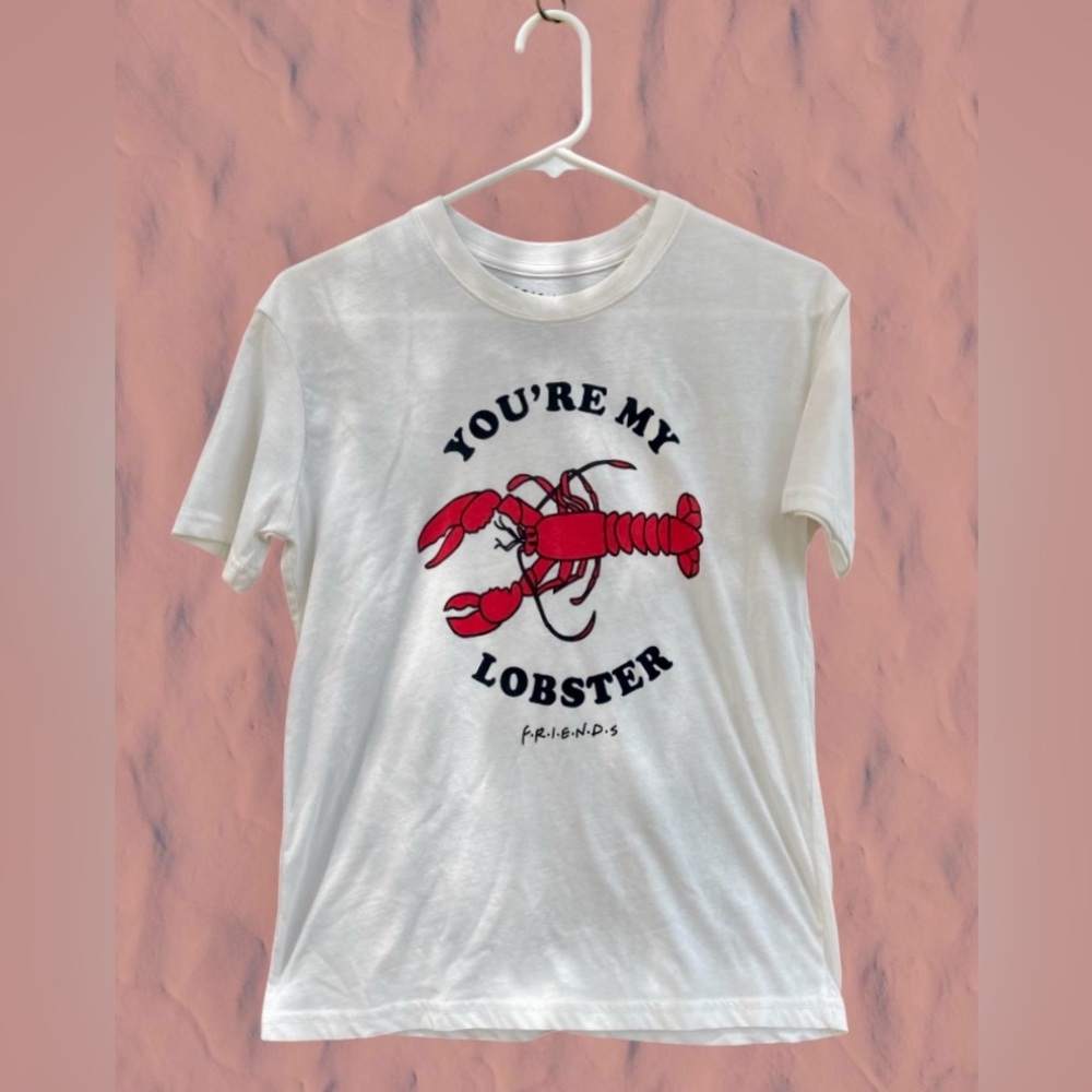 Friends “You’re My Lobster” Tee Size Small NWOT
